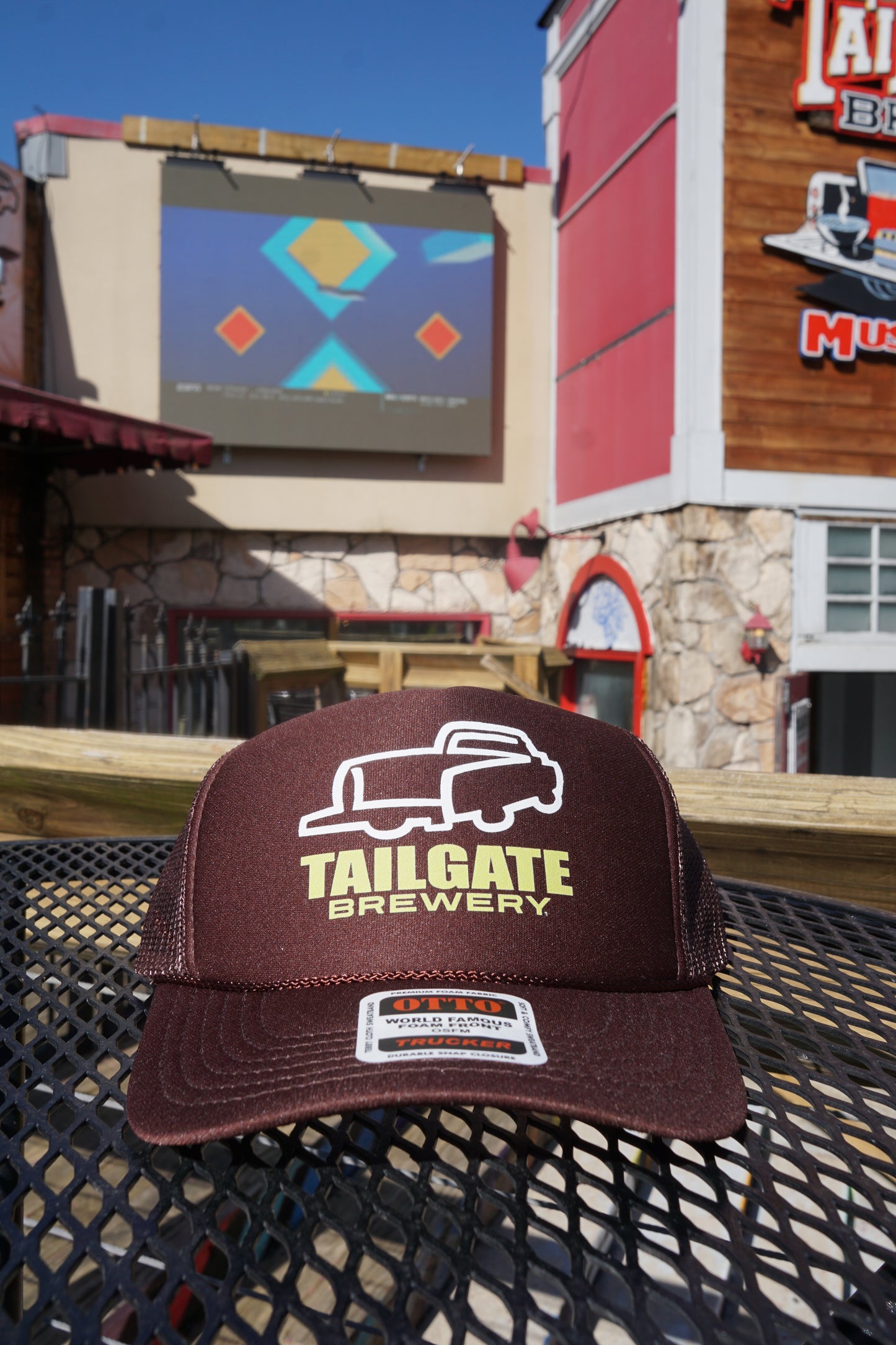 Otto Trucker Hat in Espresso