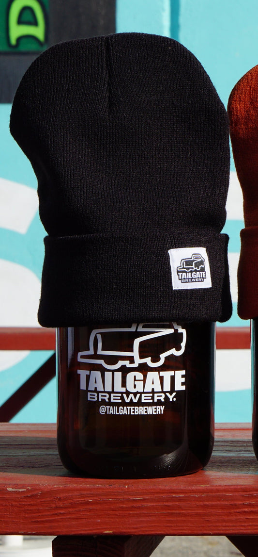 Truck Logo Beanie in Black