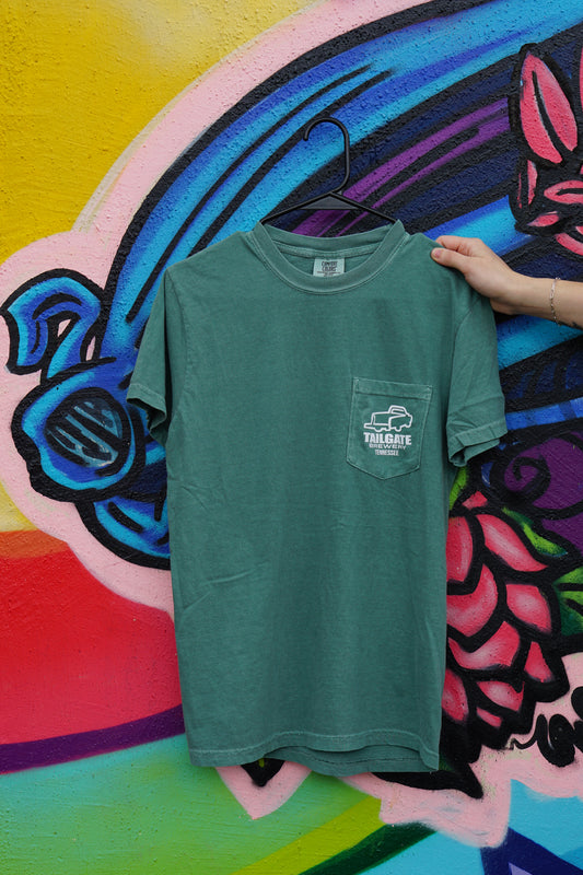 Light Green Comfort Colors Tee