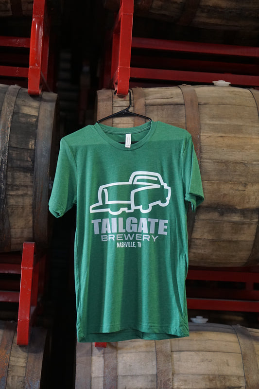 Truck Logo T-shirt in Green