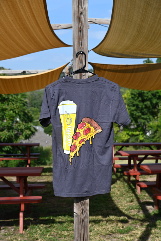 Pizza & Pilsner Glass Pocket Tee