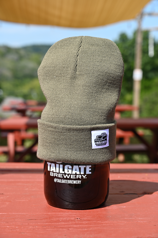 Truck Logo Beanie in Green