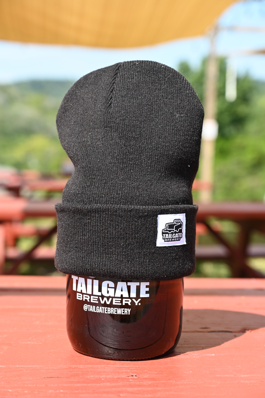 Truck Logo Beanie in Black