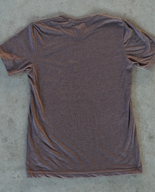 Truck Logo T-Shirt in Light Brown